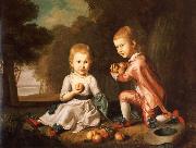 Charles Wilson Peale Isabella und John Stewart Spain oil painting artist
